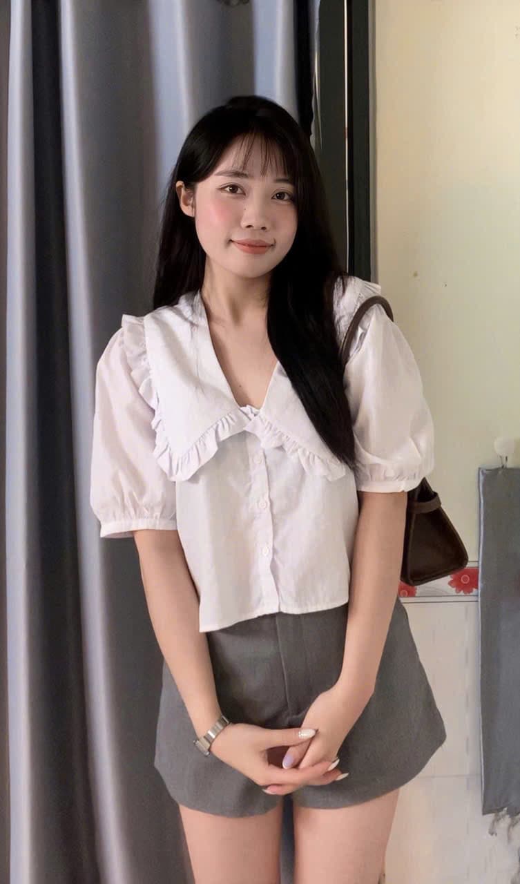 ÁO SƠ MI NỮ[ANU-007]