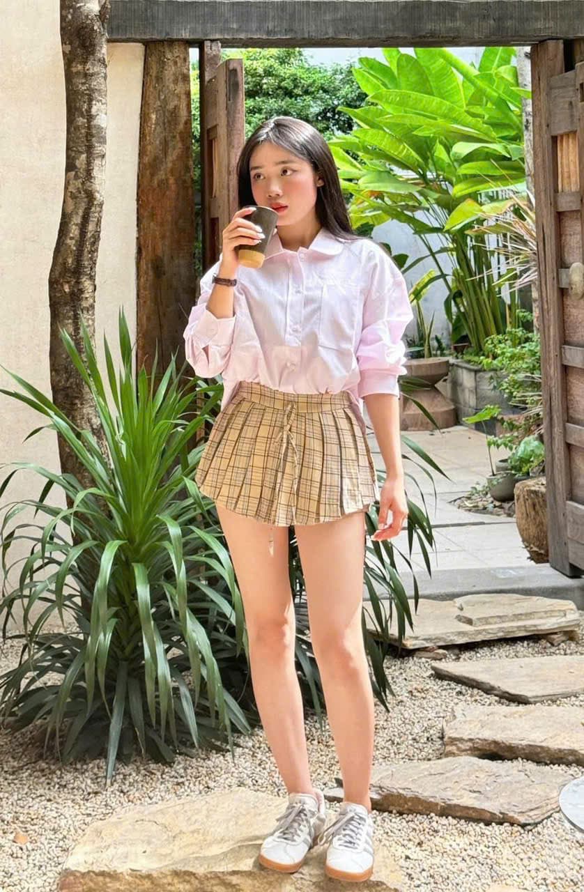 ÁO SƠ MI NỮ[ANU-008]