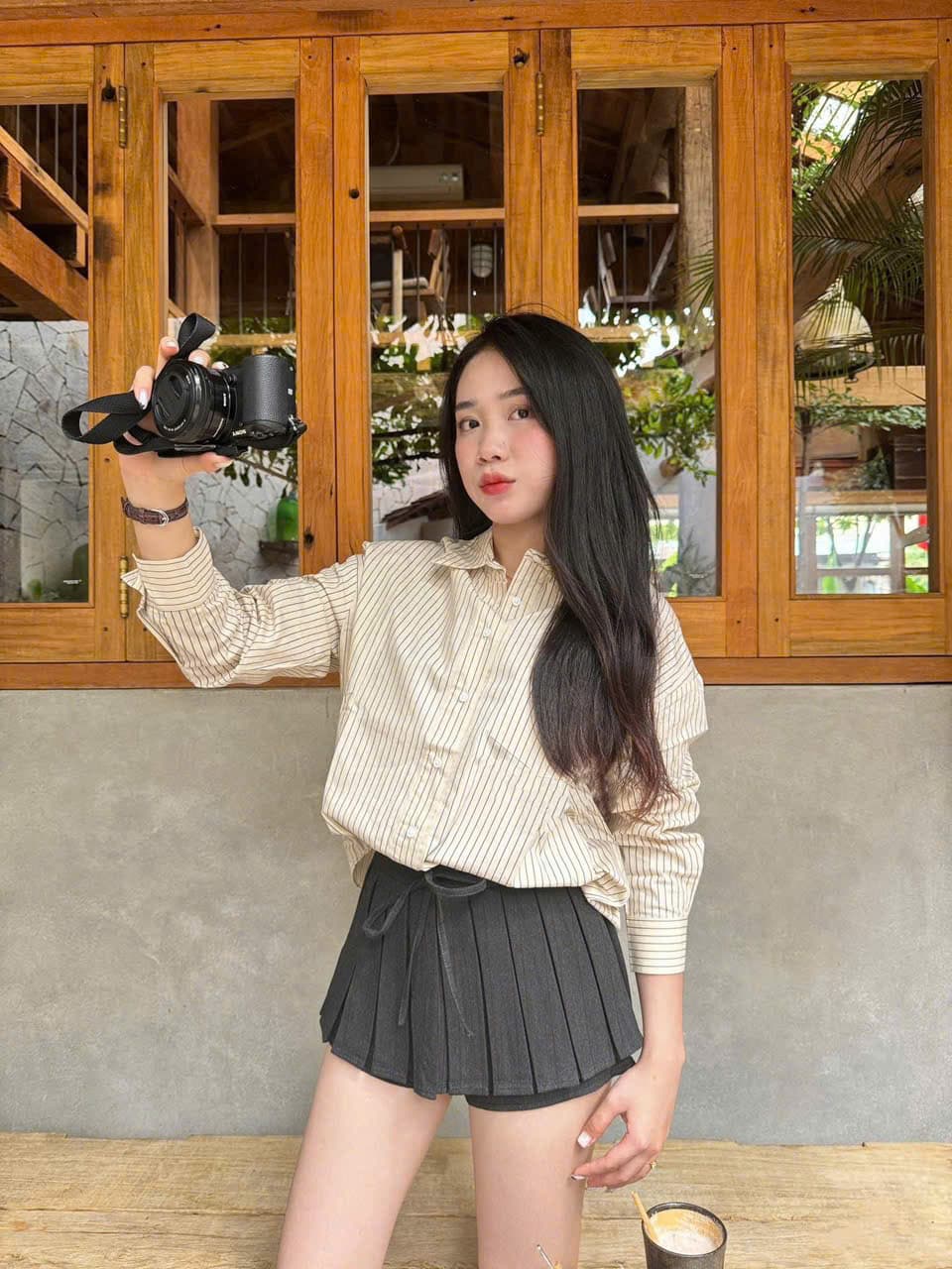 ÁO SƠ MI  NỮ[ANU-009]