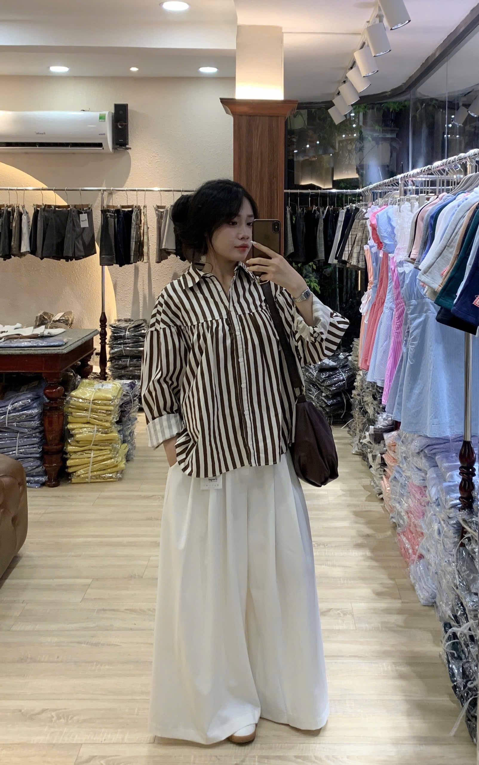 ÁO SƠ MI NỮ[ANU-0010]