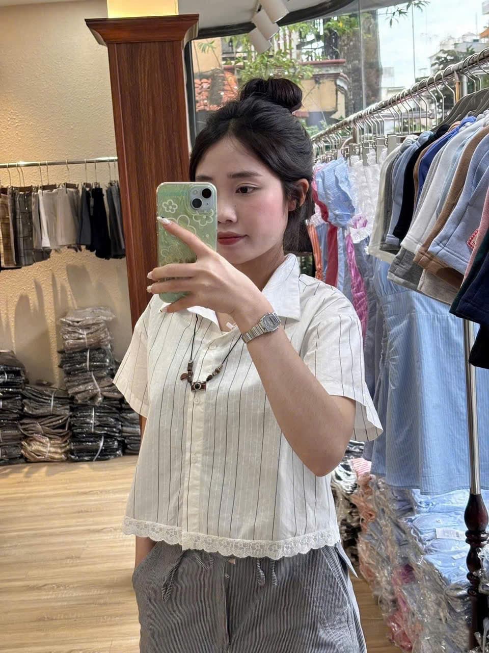 ÁO SƠ MI  NỮ[ANU-011]