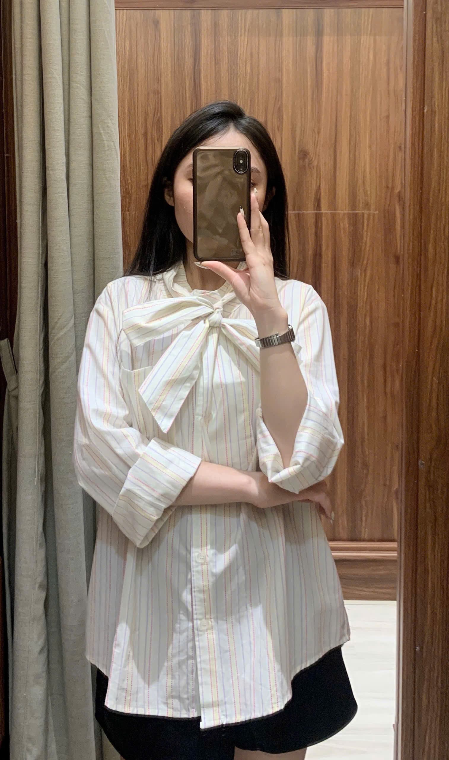 ÁO SƠ MI NỮ[ANU-014]