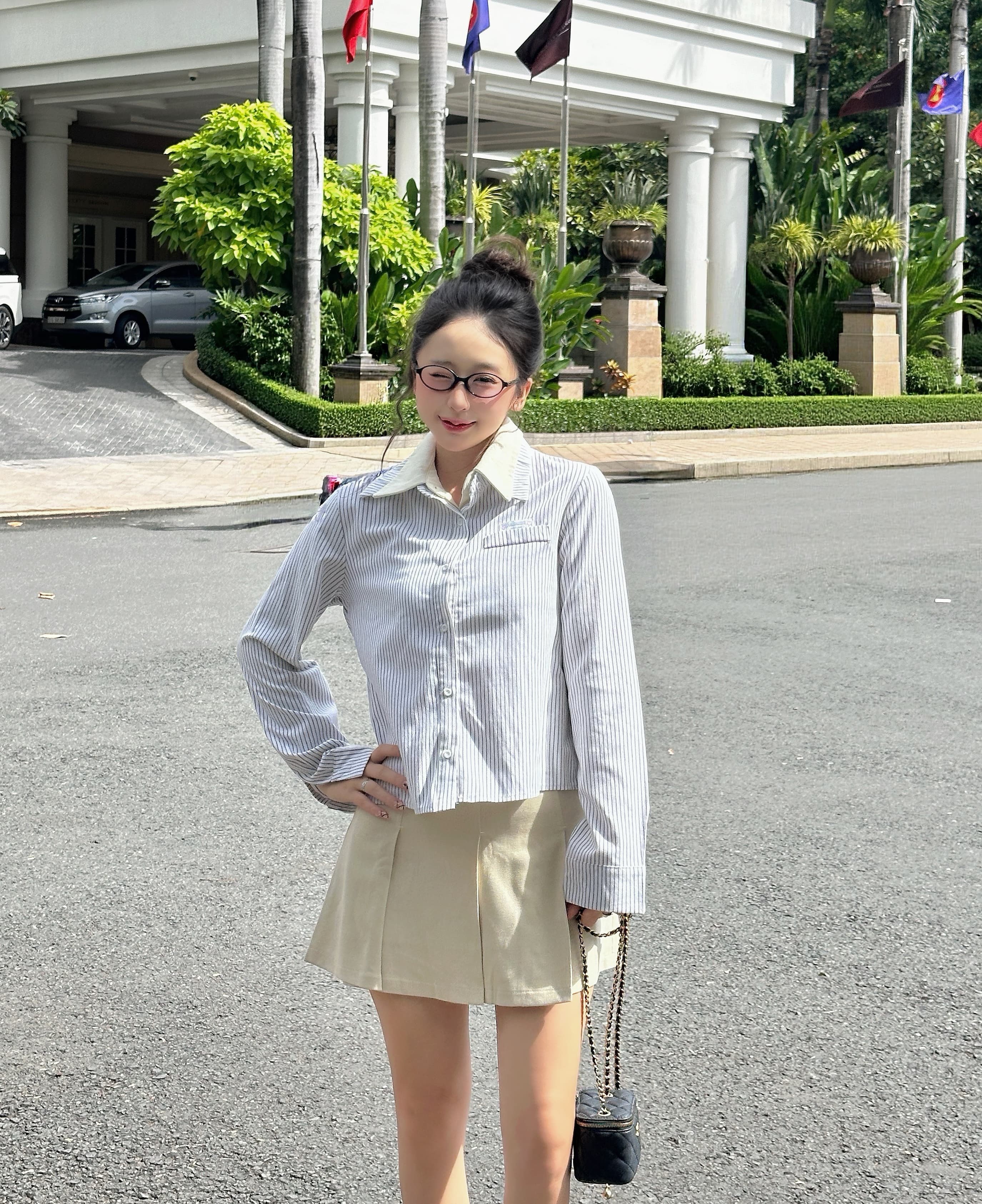 ÁO SƠ MI NỮ[ANU-013]