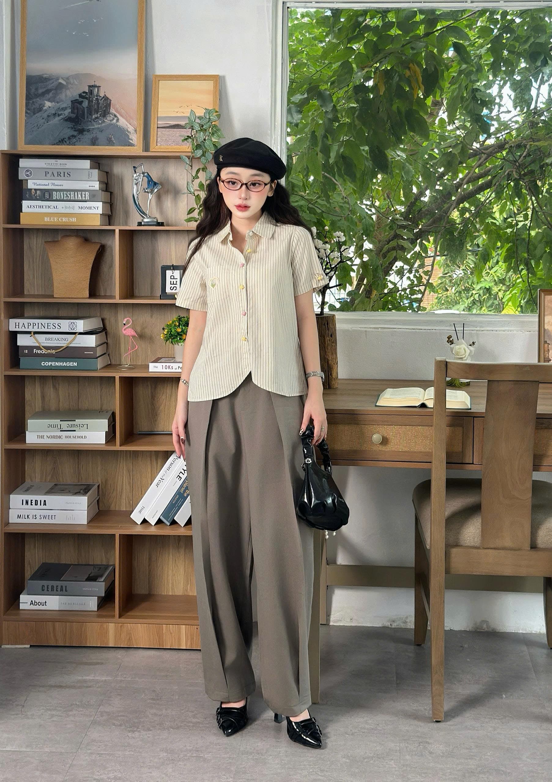 ÁO SƠ MI  NỮ[ANU-061]